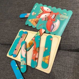 Asiakas E****n lähettämä 3D Wooden Strip Cartoon Puzzle.