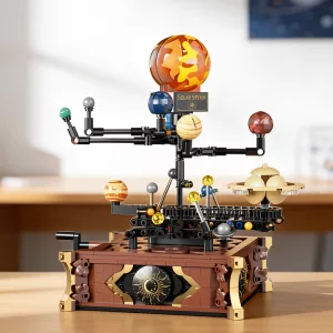 Aurinkokuntamalli Tee-se-itse Avaruus Rakennuspalikat Lapsille