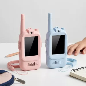 2 kpl video-walkie-talkie-kaksisuuntaisradiolelu lapsille