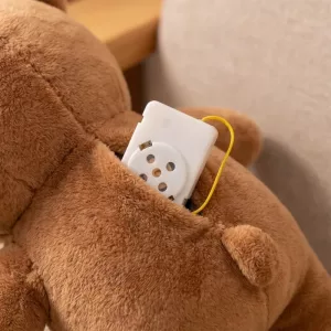 Äänilaatikkotallennin pehmoleluille